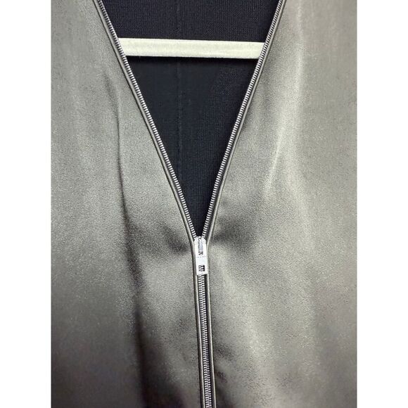 Rag & Bone Vivienne Olive Zip-up Top Sweater Sz. S - Picture 6 of 9